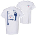 Michelob Ultra Golfing Front and Back Print T-Shirt Hoodie, Sweatshirt | RetroVerseTees.com