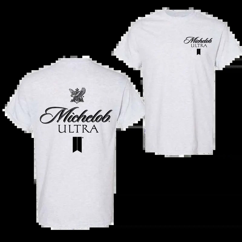 Michelob Ultra Logo T-shirt, 2 Sides T-Shirt, Unisex T-Shirt, Full Size, Full Color T-Shirt, For Men, For Women  Ref-  FF...