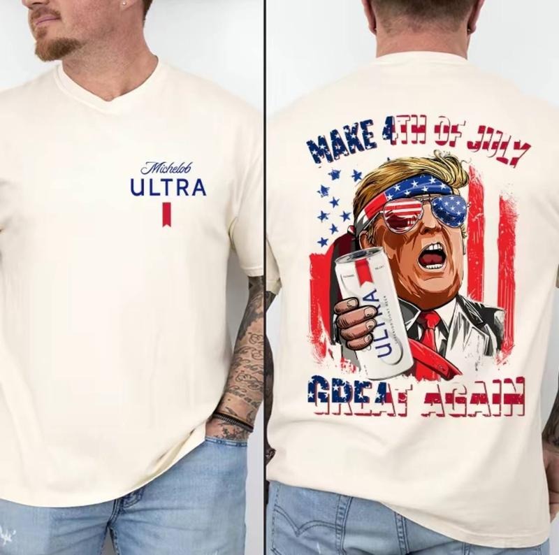 Michelob Ultra Make 4th of July America Great Again shirt Hoodie, Sweatshirt | RetroVerseTees.com