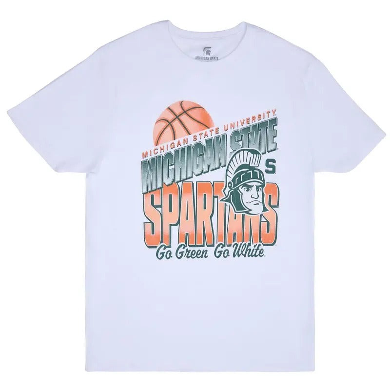Michigan Spartans Go Green Go White Tshirt, Graphic Sports Tees, Unisex Tshirt, Sport Tees, Top Medium Short Sleeves...