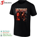 Michonne The Walking Dead sword character portrait shirt