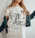 Middle Earth Map Tshirt Hoodie, Sweatshirt | RetroVerseTees.com