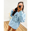 Middle Finger Ghost Graphic Pullover T-Shirts, Hoodie, Sweatshirt | RetroVerseTees.com