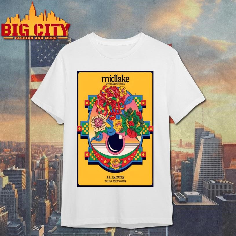 Midlake November 15 2025 Tulips Fort Worth TX Poster Shirt