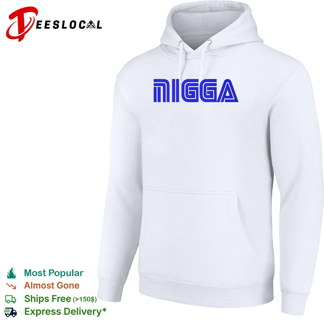 Migga Logo Blue shirt