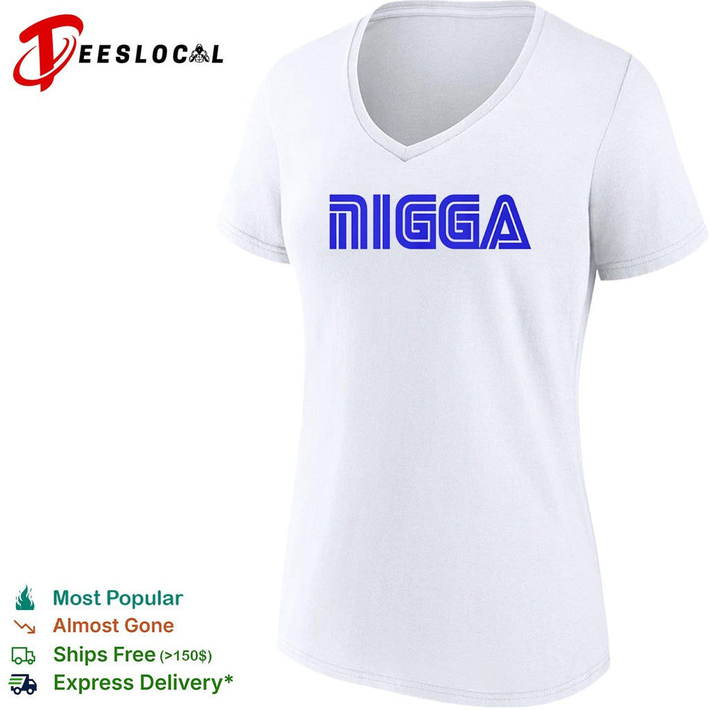 Migga Logo Blue shirt