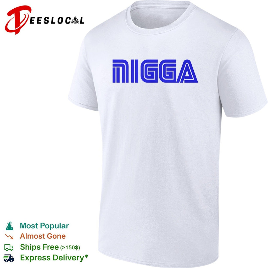 Migga Logo Blue shirt