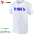 Migga Logo Blue shirt