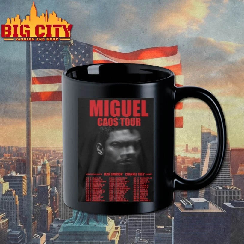 Miguel CAOS Tour 2026 shirt
