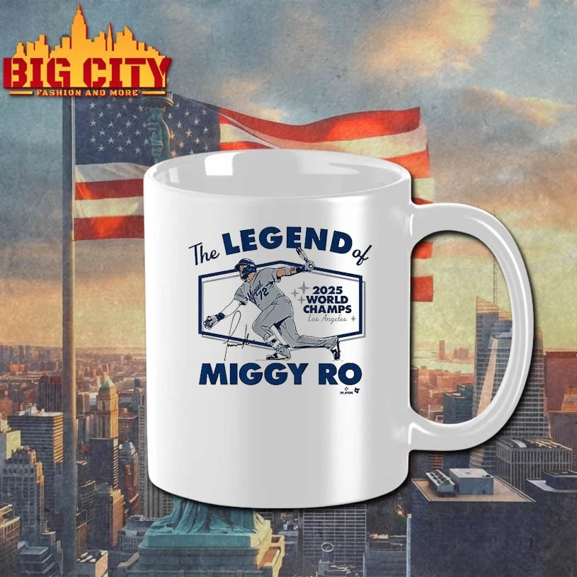 Miguel Rojas The Legend Of Miggy Ro 2025 World Series Champions Los Angeles Dodgers shirt