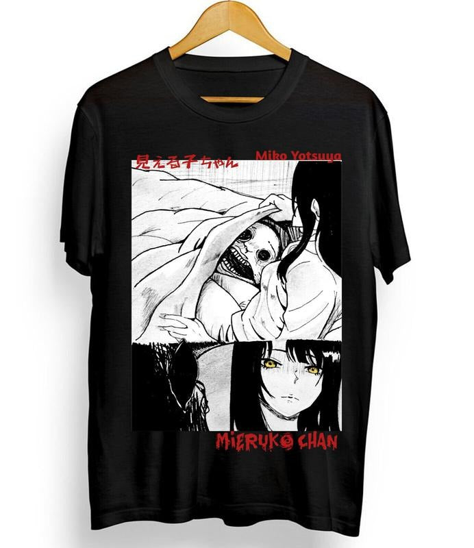 Miko Yotsuya Mieruko Chan New T-Shirt S-4XL,mieruko chan,miko yotsuya,ghost,manga mier Hoodie, Sweatshirt