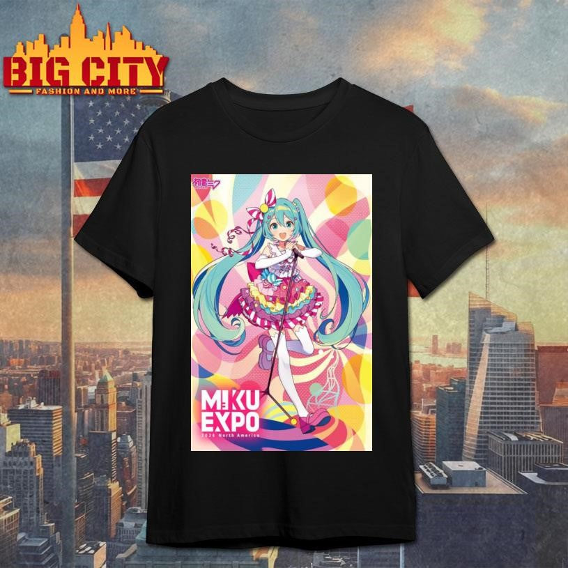Miku Expo Tour 2026 Poster Shirt