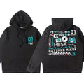 Miku Hatsune Cosplay Anime Comfortable Unisex Tees Hoodie, Sweatshirt | RetroVerseTees.com