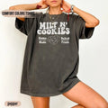 Milf N Cookies Comfort Colors Shirt, Stay At Home Milf Shirt, Funny Milf Shirt, Funny Tops Womenswear Hoodie, Sweatshirt