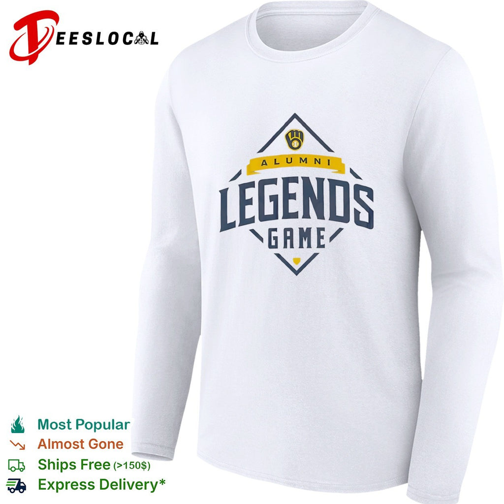 Milwaukee Brewers Alumni Legends Game Baseball shirt