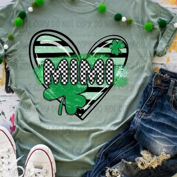 Mimi Clover Heart DTF Transfer - THIS IS NOT A SHIRT Hoodie, Sweatshirt | RetroVerseTees.com