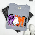 Mimi Ghostly Checkered Comfort Colors T-Shirt 'NLB' Hoodie, Sweatshirt | RetroVerseTees.com