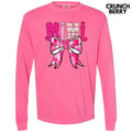 Mimi Valentine Coquette Long Sleeve Comfort Colors T-Shirt Hoodie, Sweatshirt | RetroVerseTees.com