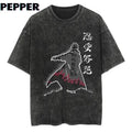 Minato Vintage Washed Shirt Menswear Top Underwear Tshirt Hoodie, Sweatshirt | RetroVerseTees.com