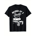 Mind if I Smoke - Funny BBQ Smoker & Grilling T-Shirt T-Shirt Made in USA Hoodie, Sweatshirt | RetroVerseTees.com