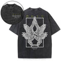 [ Mineral Wash ] Fear Not Christian Washed TShirt Jesus Graphic Washed Style Shirt Hoodie, Sweatshirt | RetroVerseTees.com