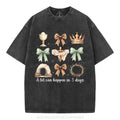 [Mineral Wash Shirt] A Lot Can Happy In 3 Days Christian Washed Shirt Jesus Graphic Style Shirt Crewneck Casual Hoodie,...