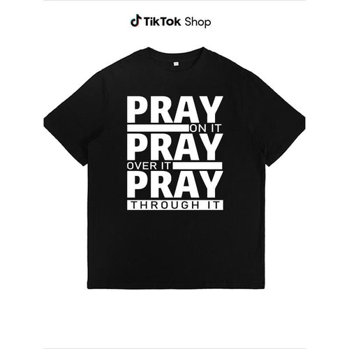 "Minimalist Women'WB shield Lightsaber brand - Shirt Expressing Devotion, Featuring WB shield Powerful Prayer