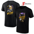 Minnesota Vikings x fan 4 life graphic shirt