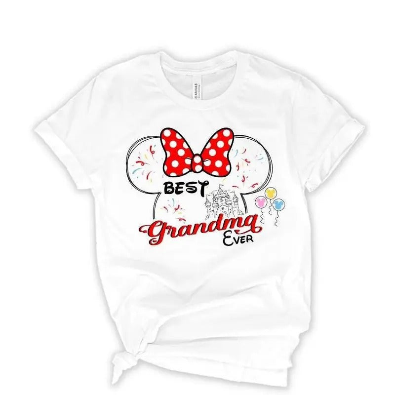 Minnie Best Grandma Ever T-shirt Mother Day Gift Minnie Best Mama Shirt Vacation Nana Shirt land Mom T-shirt Hoodie,...