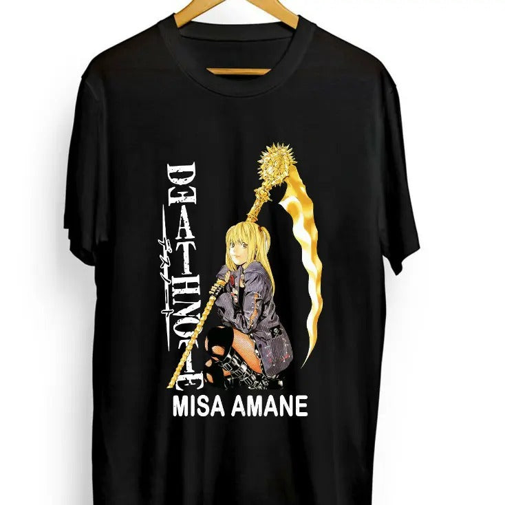 Misa Amane shirt Death Note L New shirt,2022 Graphic Anime Size S to 3XLstyle{n002}3 Hoodie, Sweatshirt | RetroVerseTees.com