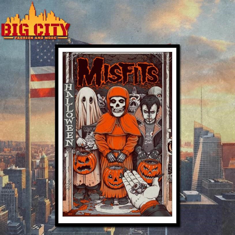 Misfits Halloween 2025 Event Poster Shirt