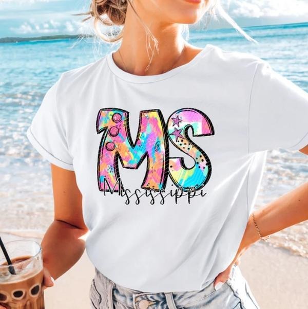 Mississppi Neon Splash DTF Transfers - THIS IS NOT A SHIRT Hoodie, Sweatshirt | RetroVerseTees.com