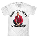 Mister Rogers Won't You Be My Neighbor T-Shirt - White Hoodie, Sweatshirt | RetroVerseTees.com