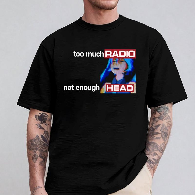 Mlkuhead Shirt, Too Much Radio Tee, Rock Vocaloid Hoodie Sweatshirt | RetroVerseTees.com