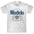Modelo Cerveza T-Shirt - White Hoodie, Sweatshirt | RetroVerseTees.com