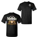 Modelo Logo Front Back Crew T-Shirt Sweatshirt Hoodie | RetroVerseTees.com
