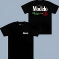 Modelo Rose 2 Sided Tshirt, Modelo Beer Tshirt Full Color For Men, For Women Tshirt Hoodie, Sweatshirt | RetroVerseTees.com