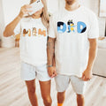Mom & Dad Couple T-shirt - Family Tee - Cartoon Graphic T-shirt Hoodie, Sweatshirt | RetroVerseTees.com