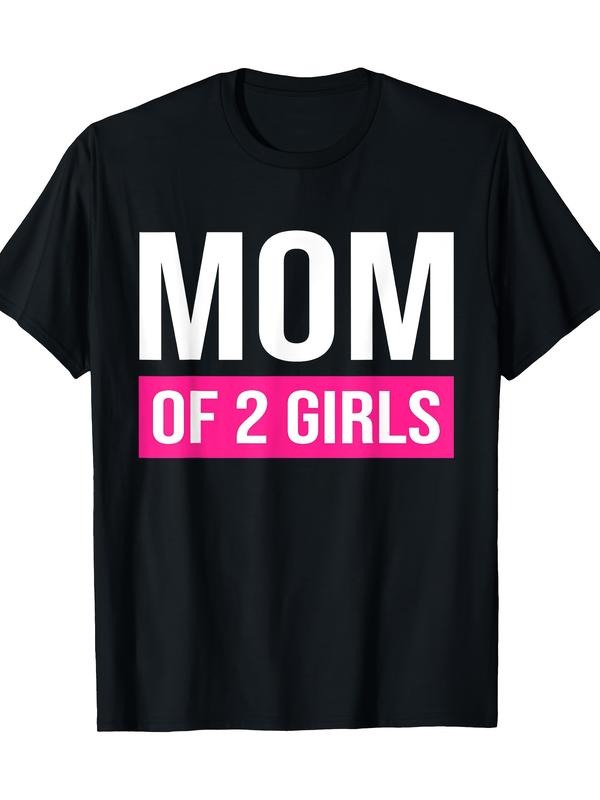 Mom FOG 2 Daughters Proud Mom TNF TNF'WB shield Day Women Men Women Gift Tee - 220g T-shirt 100% Cotton Fit Hoodie,...