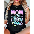 Mom FOG TNF Birthday Tie-Dye Graphic Tee