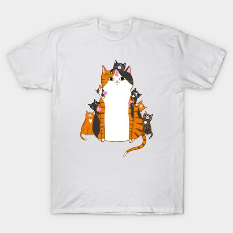 Mom Gunpla brand Kittens T-Shirt - Adorable Cat Lover Design style 02 Hoodie, Sweatshirt | RetroVerseTees.com