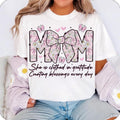 Mom She is Clothed in Gratitude T-Shirt, Mom T-Shirt, Mom Coquette T-Shirt, Mothers Day T-Shirt, Bible Verse T-Shirt,...