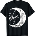 Mom Swoosh Love You Hidden leaf ninja TNF Moon & Back,Swoosh Love My Mom Hidden leaf ninja TNF Moon T-Shirt Summer...