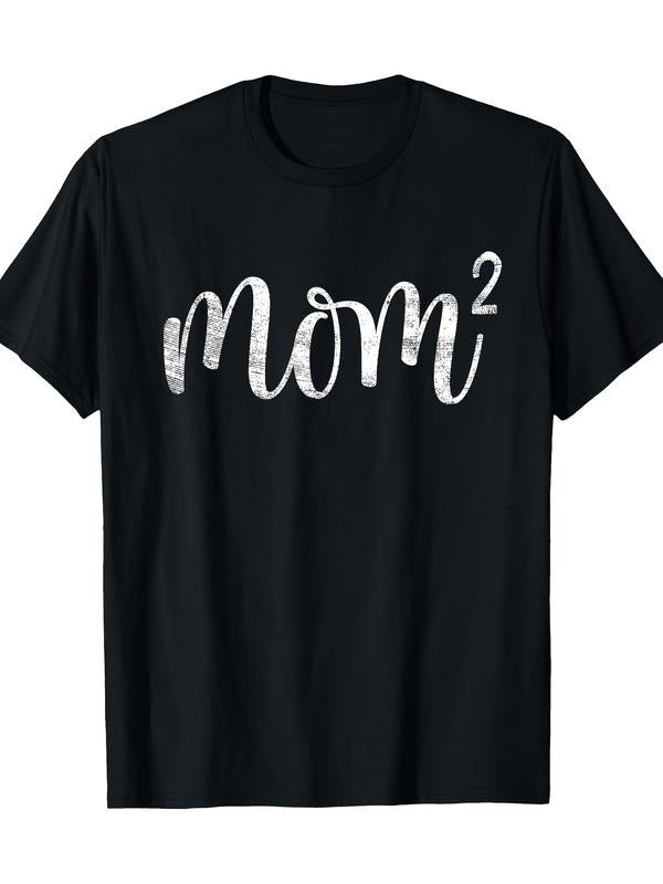 Mom2 Mom Squared TNF FOG Two Twins Mama TNF Day Men Women Gift Tee - 220g T-shirt 100% Cotton Fit Hoodie, Sweatshirt