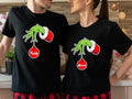 Mommy And Daddy Christmas Shirt, New Parents Holiday Gift Outfit, Matching Family Christmas Tee, Couples Baby...