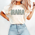 Mommy Mama Comfort Colors Shirt - Mama Daisy Shirt - Mother's Day Retro Boho Tee & Sweatshirt #225-WID Hoodie