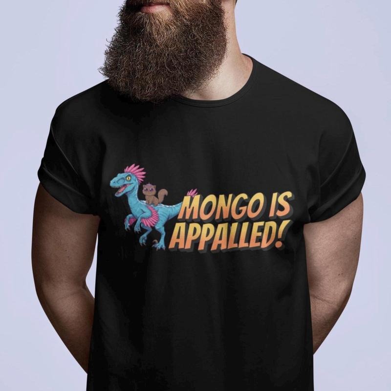Mongo Is Appalled! Princess Donut And Mongo Tee Dungeon Crawler Carl Inspired TShirt, c Gift, Matt Dinniman, Princess...