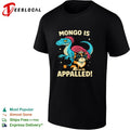 Mongo Is Appalled Dinosaur and Cat with Tiara shirt
