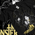 Monster Johan liebert T-Shirt S-4XL Tenma naoki urasawa Gift Exclusive Shirt Tshirt S-4XL Hoodie, Sweatshirt