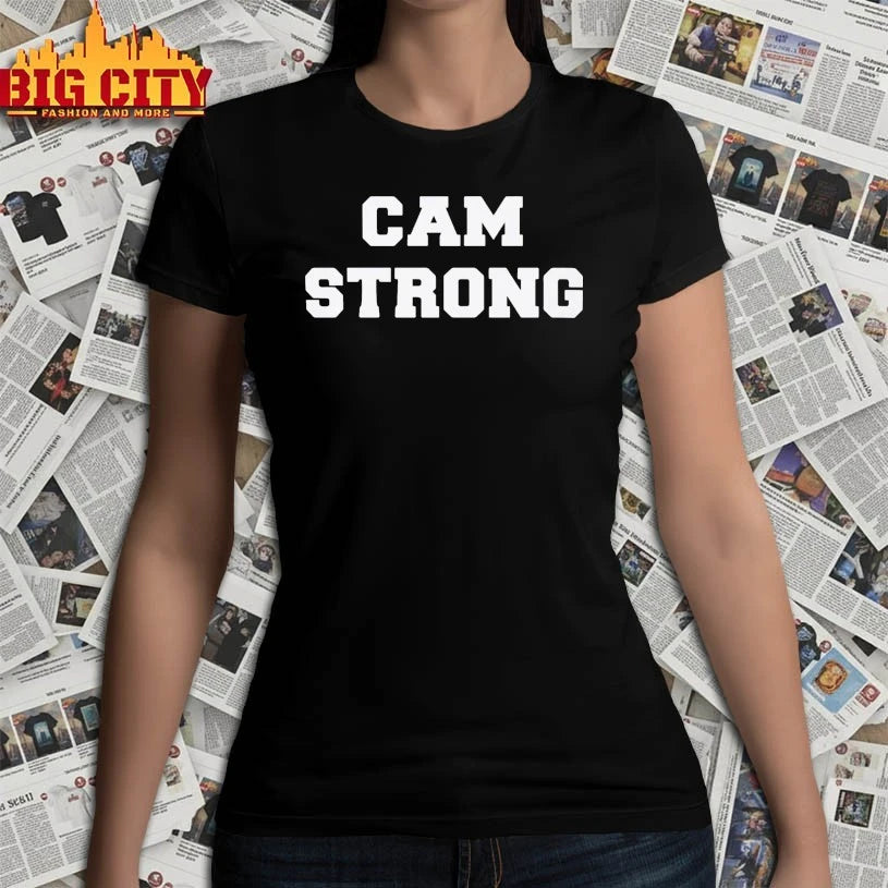 Montour Kraken wears Cam Strong shirt